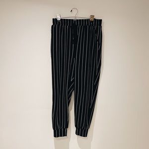 SHEIN Striped Jogger Pants